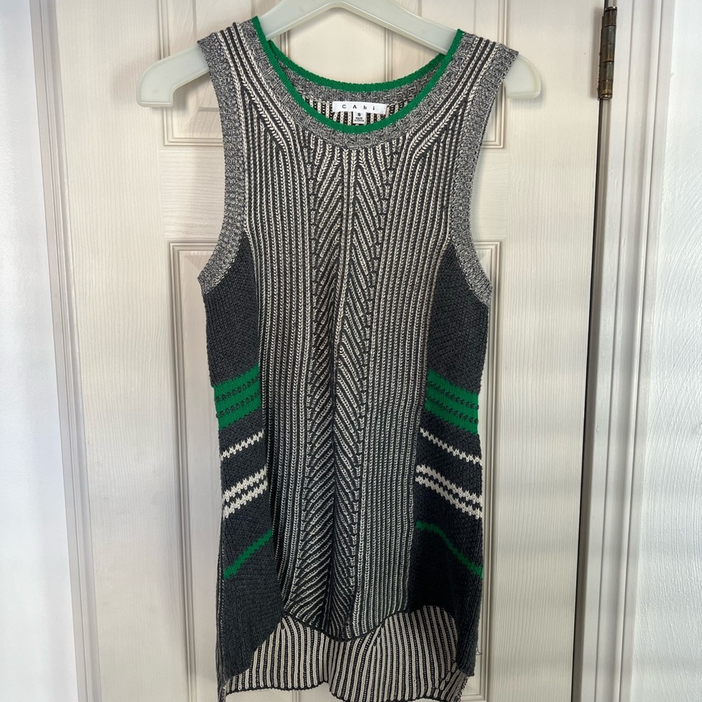 Cabi sleeveless sweater vest